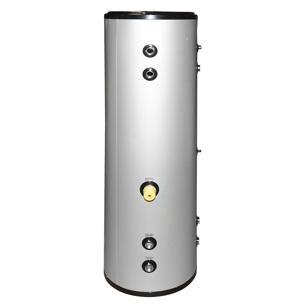 Puffer, boiler apa calda 150L presurizat 3KW pentru pompe de caldura 470x1470mm SPRSUN